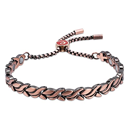 Bracelet en cuivre pur magnétique pour Femme