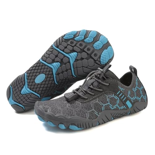 Kids Boy Girl Lightweight Breathable Water Shoes for Swimming Upstream Beach Sport