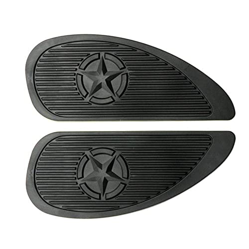 Protection réservoir moto autocollants latéraux universels grip noir