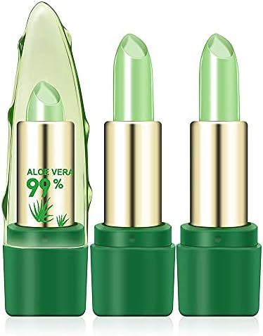 Aloe Vera rossetto, Magic temperatura cambiamento di colore rossetto Lip Blam idratante lunga durata trucco labbra