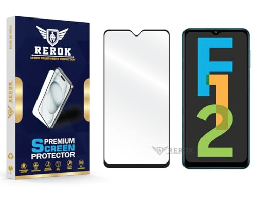 Image of Gorilla Tempered Glass Screen Protector Compatible with Samsung Galaxy F12 [Pack of 1] | Edge-to-Edge, Bubble-Free, Case Friendly, Easy Installation Kit