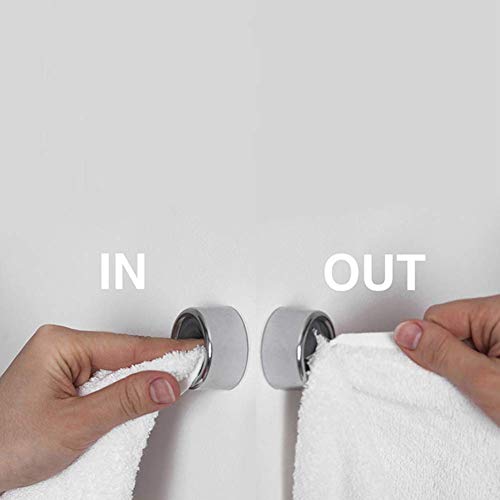 BangShou 6 Stuks Handdoekhouder Klem Handdoekhaken Theedoek Houder muur Keuken Zelfklevende Handdoekhouder Keuken zonder… - Image 5