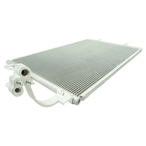Image of TRQ A /C Condenser and Receiver Drier Assembly Compatible with 2014-2016 Hyundai Elantra 2014-2017, GT 2014 Elantra Coupe 2015-2018 Kia Forte 2015-2016 Forte Koup 2015-2018 Forte5
