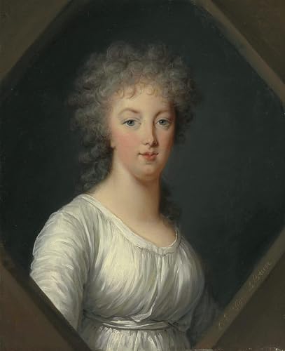 Moderne Art Murale Impression de Marie-Antoinette pour réveiller un mur blanc triste