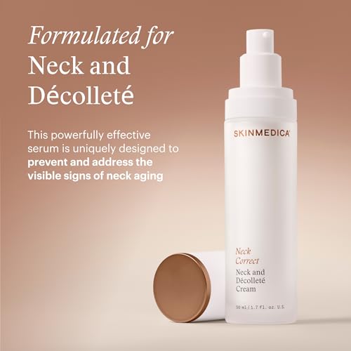 Image of SkinMedica Neck Cream - Skin Firming & Tightening Serum for Neck & Decollete to Help Address Visible Signs of Aging & Sagging Skin (1.7 oz)