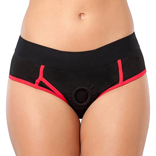 DRESSHAPE Harnais sous-Vêtements pour Strap on sous-Vêtements Culottes sans Bretelles pour Hommes Femmes Couples (M-L)