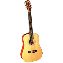 Indiana Guitare 3/4 86 cm naturel - Les Beatles, Paul McCartney, John Lennon, RIngo Starr, George Harrison