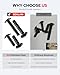 Benlari Motorcycle Fairing Bolt Kit 304 Stainless Steel Screws 177Pcs M5 M6 Universal Windscreen Screws Fit For Kawasaki Yamaha BMW Honda Suzuki GSXR Harley Davidson Black