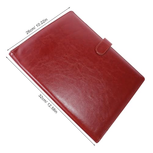 Porte-bloc-notes en cuir pour ne plus perdre vos feuilles de bureau - 4