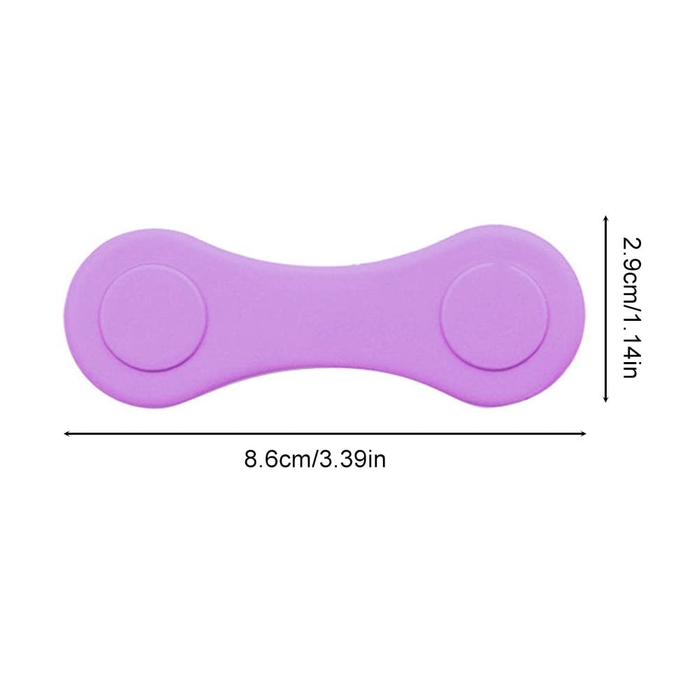 DONGKER Marcador de pelota de golf con clip magnético para sombrero, 2 piezas de clip de silicona + 4 rotuladores magnéticos para gorros de golf, regalos para guantes de golf, sombreros, bolsos