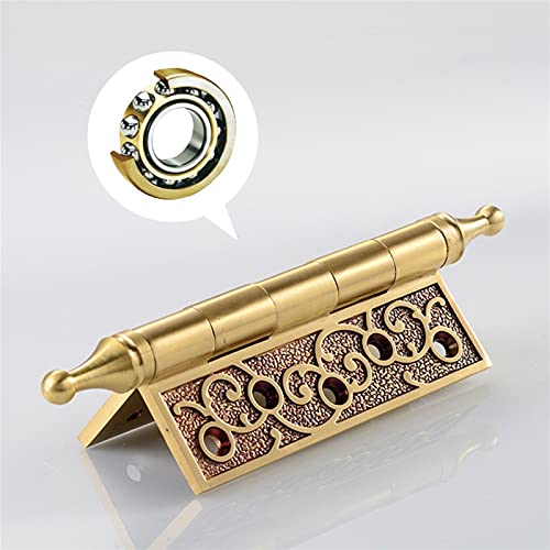 Charnières de porte à ressort automatiques cuivre 5 pouces - 5