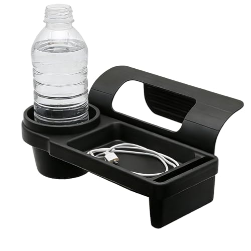 Porte-Gobelet pour Portière De Voiture,Support Suspendu avec Plateau de Rangement - Porte-Gobelet Auto | pour Véhicule Automobile Camion Fenêtre Porte...