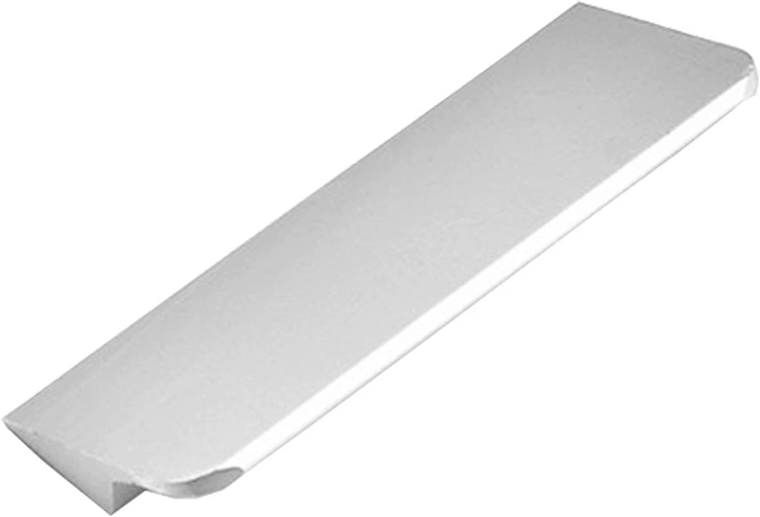 Tnbccxn Silver Cabinet Handles, Concealed Handles, 2 Pcs Finger Edge Pull(,Hole Distance:64 Mm)