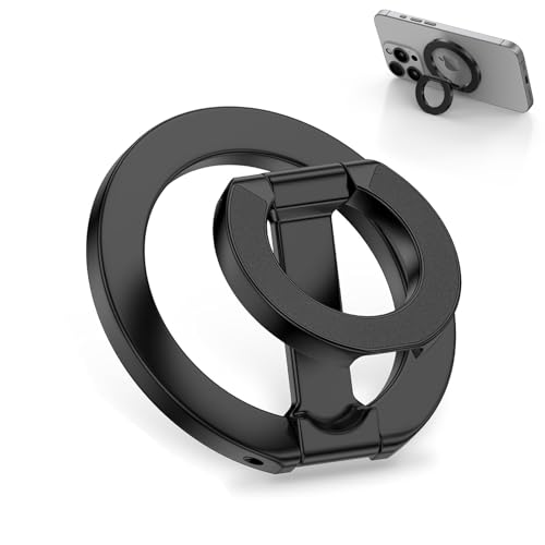 Handy Ring Halterung Magnetisch für Magsafe Fingerhalter für iPhone 17 Pro Max 16 Plus 15 14 13 12 MagSafe Ring Stand Ringhalter Handy Griff Halter für Samsung S26 S25 S24 A16 A17 A35 A55 A56 A57 5G
