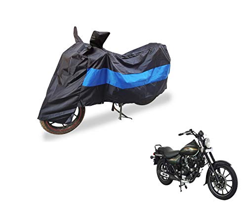 Auto Hub Weather Protection ARC Bike Cover for Bajaj Avenger 220 Street, Mirror Pockets, Premium Material, Bike Accessories (Black, Blue) Auto Hub Weather Protection ARC Bike Cover for Bajaj Avenger 220 Street, Mirror Pockets, Premium Material, Bike Accessories (Black, Blue)