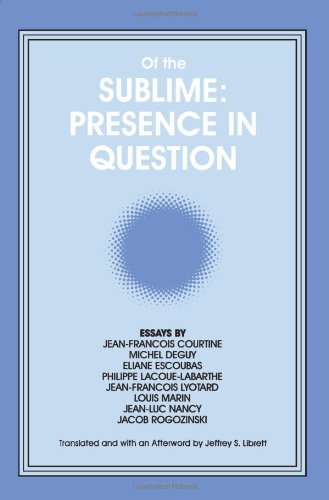 Jeffrey S. LibrettOf the Sublime: Presence in Question: Essays by Jean-Francois Courtine, Michel Deguy, Eliane Escoubas, Philippe Lacoue-Labarthe, Jean-Francois ... Rogozinski (Intersections Phil Crit Theory)