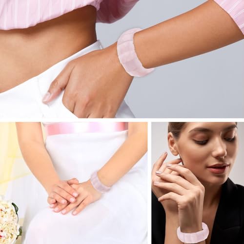 SHOP LC DELIVERING JOY Birthstone Bracelets for Women Trendy - Friendship Charm Cuff Gemstone Bracelets for Men - Bangle Boho Stretch Beaded Jewelry for Anxiety & Stress Birthday Gifts for Women2