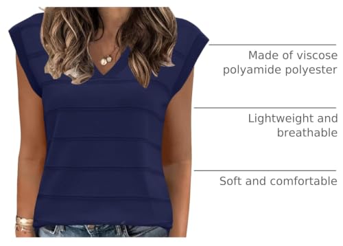 Image of AKEWEI Sweater Vest Women Sleeveless Knitted V Neck Cap Sleeve Pullover Tank Tops 2025 Summer Fall Fashion Causal Trendy