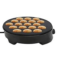 TOPINCN Takoyaki-Maker, Haushalts-Takoyaki-Maschine, Kuchenformen für Takoyaki-Oktopusbällchen, Mini-Pfannkuchen-Maker, Elektrische Backform, Frühstücksmaschine, Elektrischer