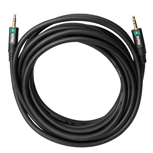 Cable estéreo 3.5mm mini a mini 6 metros miniatura 1