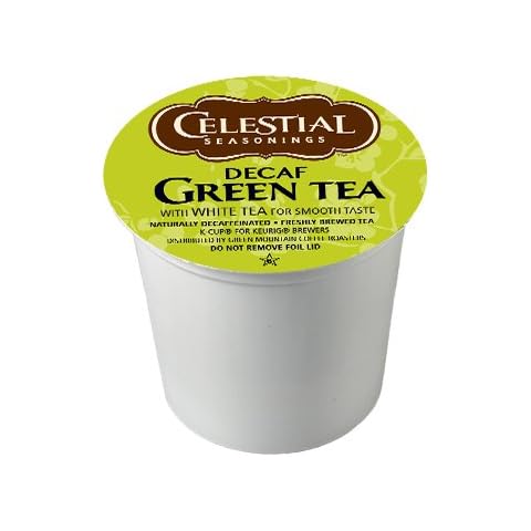 Celestial Seasonings Decaf Green Tea K-Cups Cover