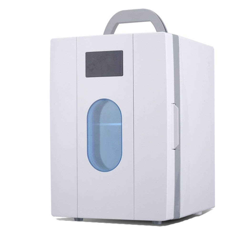 Lodówka samochodowa 10L/mini lodówka, podwójnego zastosowania w domu i samochodzie, podróże/piknik, przechowywanie kosmetyków, żywności, leków