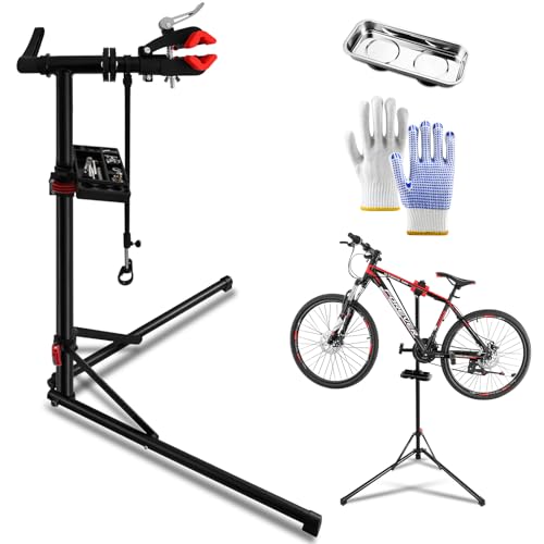 Supporto per riparazione bici pieghevole 30 kg – Cavalletto da