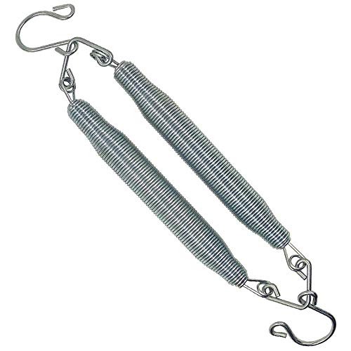 Image of Spring for Baby Hanging Cradle Stainless Steel Heavy Action Spring, Infant Jhula Swing Stainless Steel Spring Set Triangle, thottil kambi Hook, jhoola, palna, jula, Swings (Straight-20 kg)