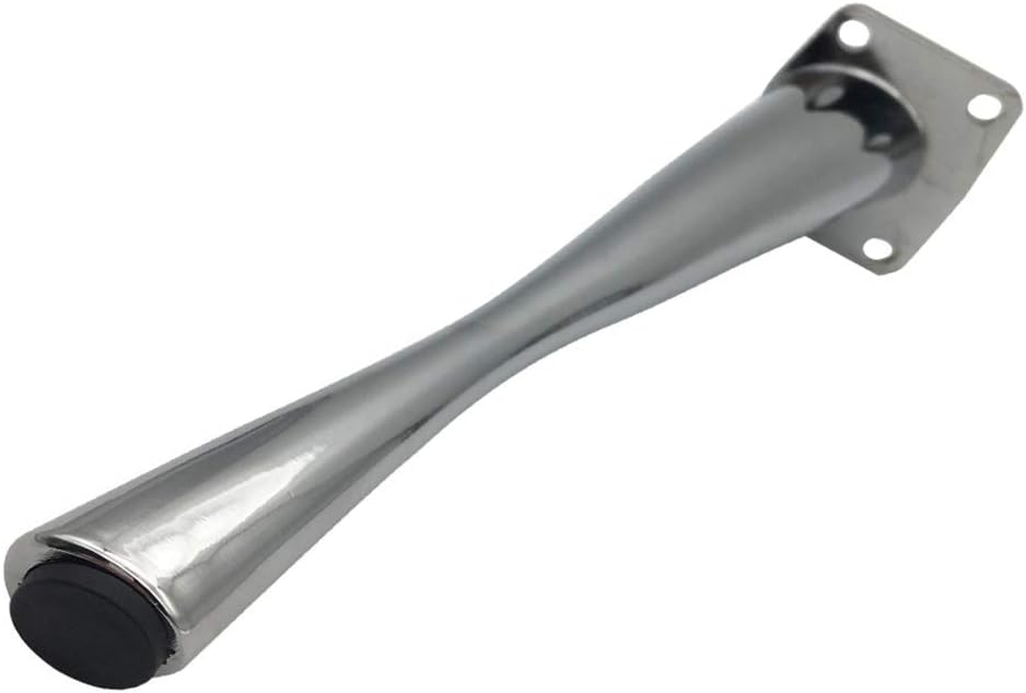 Furniture Legs Metal Table Legs Height 23cm Furniture Feet Zinc Alloy Kitchen Feet Replacement Furniture Risers Legs Couch Legs Sofa Desk Legs Bed Cabinets Risers with Screws 4pcs