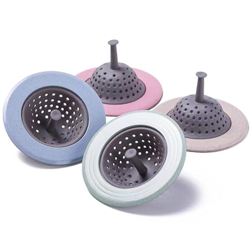 Colador para fregadero de cocina, plástico suave 3 pulg miniatura 6
