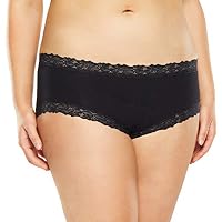 Jockey Women's Parisienne Boyleg, Black, 16