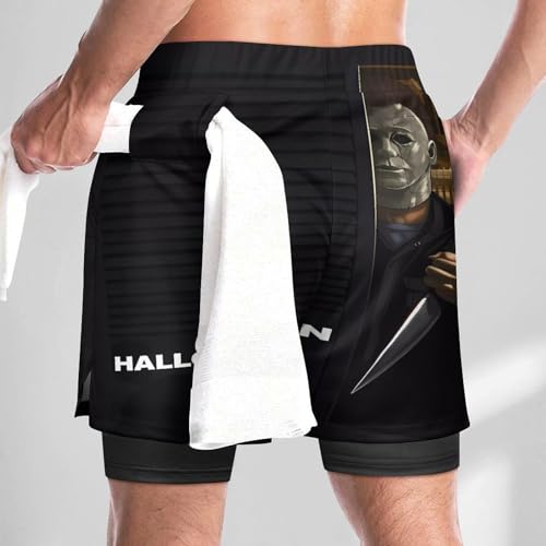 Swim Trunks Halloween Michael Myers Bathing Suit Swimming Trunks for Men Summer Beach Shorts Swim Shorts3