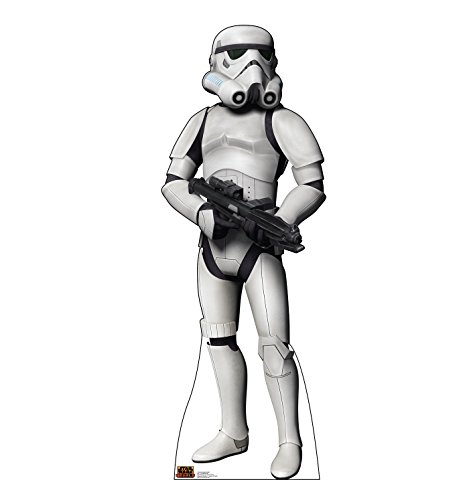Cardboard People Storm Trooper Life Size Cardboard Cutout Standup - Disney's Star Wars Rebels