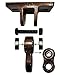 ABUSA Heavy Duty Bronze Swing Hangers Screws Bolts Included Over 5000 lb Capacity Playground Porch Yoga Seat Trapeze Wooden Sets Indoor Outdoor 2 Pack