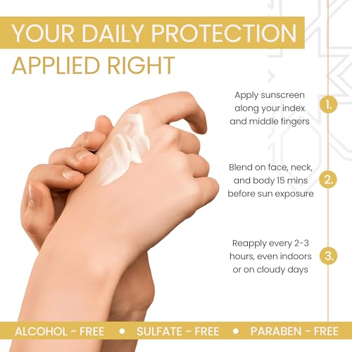 GOLD Sunscreen SPF 50 PA+++ for UV Broad Spectrum Protection, Hydrating Gel With Aloe Vera, No White Cast, Water Resistant, Dermatologically... - Image 3