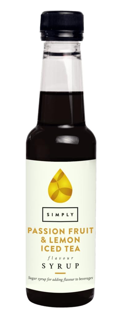 Simply Passionfruit and Lemon Iced Tea Syrup, 250 ml