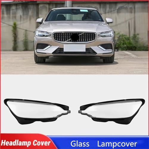 Coque phare avant compatible Volvo S60 protection transparente pour rénovation optique 2020-2023 - 4