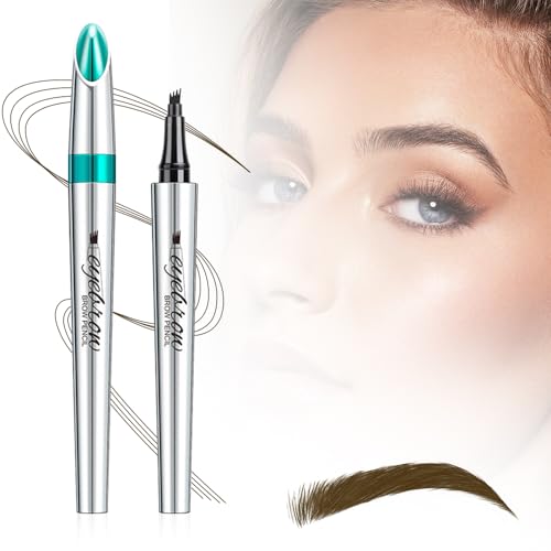 3D Waterproof Microblading Eyebrow Pen, 4 Tip Tip