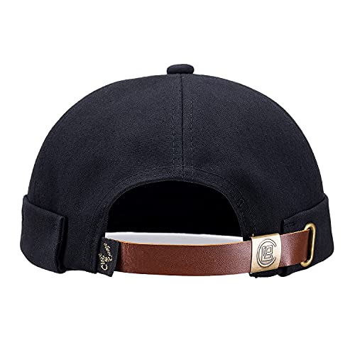Image of CLAPE Watch Cap Work Beanie Corduroy Docker Leon Brimless Hat Rolled Cuff Harbour Hat