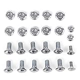 Bumper Bolt Kit Front and Rear 24 Pieces For 1957-1960, 1964-1972 Ford F-100 Pickup Truck