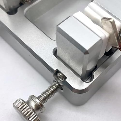 Soporte de soldadura ajustable de aluminio con abrazadera estable para electrónica 7