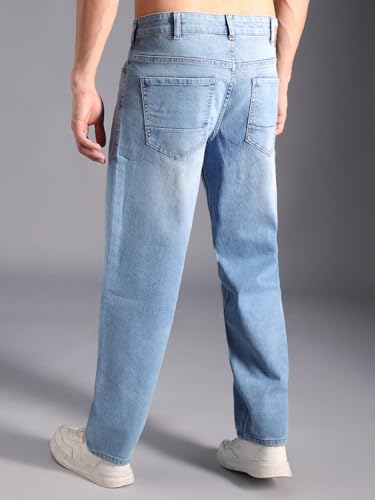 Image of HIGH Star Men's Regular Fit Mid Rise Jeans