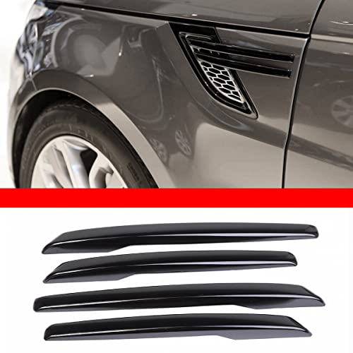 Guardabarros lateral en ABS negro: tira decorativa exterior para Range Rover Sport 2014-2017 3