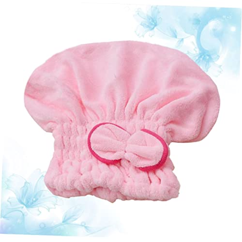 minkissy Toalha de cabelo envoltório de banho para mulheres toalha de secagem de cabelo de microfibr