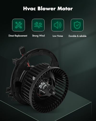 Image of SCITOO HVAC Heater Blower Motor with Fan Cage 700341 For Audi 2015-2022,For Volkswagen 2015-2021