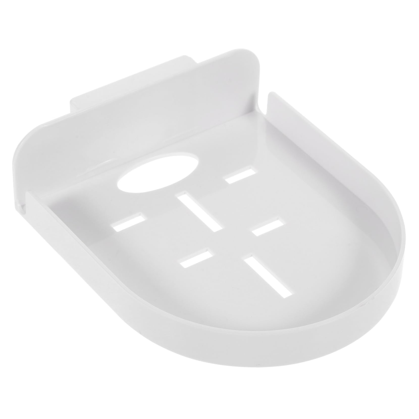 STOBAZA Security Camera Bracket Wall-Mounted Router Storage Rack Easy to Install Black