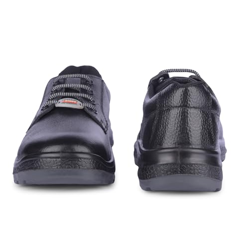 Image of Liberty Freedom SurakshaRA Men's Derby Safety Shoes: Reliable Protection with Lasting Comfort for Everyday Wear Safety Shoes for Men | Industrial Safety Shoes for Men | Safety Shoes for Men Stylish