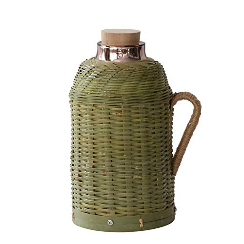 JJHKNM Bamboo Kettle Kettle Kettle Kettle Water Bottle Shell Handmade Hot Water Bottle Bamboo Warm Water Bottle Old-fashioned Thermos Bottle Kettle Tea
