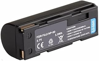 بطارية كاميرا NP-80 لفيلم فوجي - فاين بيكس 1700z - 2700 - 2900z - 4800 زووم 3.7 فولت .