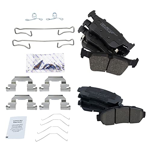 TRQ Front and Rear Ceramic Pads